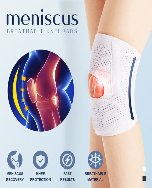 Meniscus ademende knie beschermer